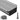 Gutter Guard, 6 inch Width, Aluminum Leaf Filter DIY Gutter Cover, 26 PCS 104 ft Total Length, 0.157'' Hole Diameter & 0.02'' Thick Raptor Gutter Guards Fits Any Roof or Gutter Type