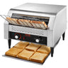 Commercial Conveyor Toaster, 450 Slices/Hour Conveyor Belt Toaster, Heavy Duty Stainless Steel Commercial Toaster Oven, Electric Restaurant Commercial Toaster for Toast Bun, Bagel, Bread