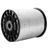 Polyester Pull Tape, 3/4" x 528' Mule Tape Flat Rope, 2500 lbf Tensile Capacity, Printed Webbing Cable Pulling Tape for Packaging, Gardening, Commercial Electrical, Conduit Work, White