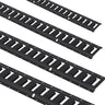 E Track Tie Down Rail Kit, 5' Steel Rails, 4 Pack, Secure Cargo & Heavy Loads Up to 2000 lbs, Heavy Duty Etrack Rails with Screws for Garages, Vans, Trailers, Motorcycle Tie Downs, ATV Mountings