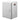 Steel Electrical Box, 24"x 20"x 8", 304 Stainless Steel Electrical Enclosure Box, Wall-Mounted Outdoor Electrical Electronic Equipment Enclosure with Mounting Plate Hinges Lock, IP66 Waterproof
