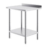 24 x 30 x 36 Inch Stainless Steel Work Table, Commercial Food Prep Worktable Heavy Duty Prep Worktable, Metal Work Table with Adjustable Height for Restaurant, Home and Hotel