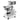 Commercial Burger Patty Maker, 150mm/6inch Hamburger Beef Patty Maker, Heavy Duty Food-Grade Stainless Steel Bowl Burger Press Machine, Kitchen Meat Forming Processor with 1000 Pcs Patty Papers