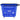 Plastic Rolling Shopping Trolley Basket On Wheels 6PCS 39L with Handle