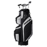Golf Cart Bag with 14 Way Organizer Divider Top, 36' 13 Pockets Premium Cart Bag, Durable Golf Bags with Handles & Dust Cover & Detachable Straps for Men & Women, Black Color-Block
