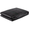 Geotextile Fabric, 12.5 x 50 ft 3.5oz Woven PP Driveway Drain Cloth w/ 600lbs Tensile Strength, Heavy Duty Underlayment for Soil Stabilization, Landscaping, Weed Barrier, 12.5FT50FT-3.5OZ, Black