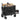 Foldable Double Decker Wagon, 400L Collapsible Wagon Cart with All-Terrain Wheels, Heavy Duty Folding Wagon Cart 350 lbs Weight Capacity for Camping, Shopping, Garden, 52" Extra Long Extender