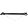 PTO Shaft 1 3/8" PTO Drive Shaft, 6 Spline End Round End PTO Driveline Shaft, Series 4 Tractor PTO Shaft, 39"-55" Brush Hog PTO Shaft, Black PTO Shaft for Bush Hog/Finish Mower/Rotary Cutter