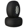 Lawn Mower Tires with Rim, 20x8-8" Tubeless Tractor Tires, 2-Pack Tire, S-Turf Pneumatic Tires with 3.5" Offset Hub and 3/4" Bushing Size, for Riding Mowers Lawn Tractors