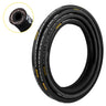 Hydraulic Hose 1/4 inch x 100 ft, Coiled Hydraulic Hose 5800 PSI, Rubber Hydraulic Hose with 2 High-Tensile Steel Wire Braid, Bulk Hydraulic Hose -20°C to 140°C, Hydraulic Oil Flexible Hose