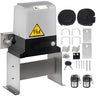 Sliding Gate Opener AC1400 3100LBS with 2 Remote Controls, Gate Operator Hardware Kit for Security, Move Speed 40ft Per Min, Electric Rolling Driveway Slide Gate Motor