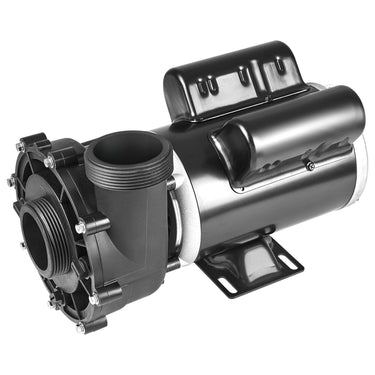 2 Speed SPA Pump, 48-Frame, AC 110-120V Hot Tub SPA Pump, 1.5HP/150GPM/42.65ft High Speed or 0.46HP/70GPM/9.18ft Low Speed, 2" Port 90° Rotational Interface for Hot Tub, Tested to UL Standards