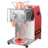 Commercial Meat Cutting Machine, 551 Lbs/H 850W Meat Shredding Machine, 3.5mm Blade Electric Meat Cutter, Stainless Steel Restaurant Food Cutter, for Kitchen Supermarket Lamb Beef Chicken, Red