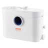 Macerator Pump, 700W, 9600 L/h Flow, 32.8 ft/10 m Head, Macerator Sewerage Sump Pump with 3 Water Inlets for Toilet, Basement, Kitchen, Sink, Shower, Bathtub Waste Water Disposal Upflush Machine