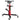 Transmission Jack,3/5 Ton/1322 lbs Capacity Hydraulic Telescopic Transmission Jack, 2-Stage Floor Jack Stand with Foot Pedal, 360° Swivel Wheel, Garage/Shop Lift Hoist, Red