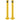 Safety Bollard, 42 Inch Height Bollard Post, 4.5 Inch Diameter Steel Pipe Safety Bollard Post, Yellow Steel Bollard, Steel Safety Bollard with 8 Anchor Bolts, Perfect for Traffic-Sensitive Area