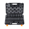 1/2" Drive Deep Impact Socket Set, 34pcs Socket Set Metric (8-36mm) 6 Point Cr-MO Alloy Steel for Auto Repair, Rugged Construction, Includes Heavy Duty Storage Case