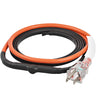 Self-Regulating Pipe Heating Cable 3FT 5W/FT Heat Tape with Thermostat