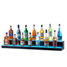 LED Lighted Liquor Bottle Display Bar Shelf RF & App Control 48" 2-Step