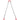 3/8" x 6' Chain Sling 2 Legs G80 Lifting Chain with Grab Hooks 11000 lbs