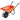 Electric Wheelbarrow Cart, 500W Powered Utility Garden Wagon Dump Cart, 4 Cu. Ft. Load & 330 lbs Capacity with Metal Handle & 16" Track Wheels, One Wheel Barrow Yard Cart & Wagons for Lawn Farm