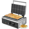 10PCS Commercial Waffle Maker Rectangle Waffle Baker Machine 1550W