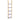 Industrial Square Pipe Shelf 5 Tier 15.6x11.8in Wall-Mount Gold White