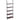 Industrial Square Pipe Shelf 5 Tier 24x11.8in Wall-Mount for Bedroom