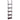 Industrial Square Pipe Shelf 5 Tier 15.6x11.8in Wall-Mount for Bedroom