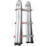 Telescoping Ladder A Frame 9.5 FT Extension Multi-Function for Homework