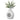 Odor-Free Plant Cat Litter Box Hidden Cat Litter Box with Artificial Plant