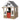 Outdoor Wooden Playhouse Kids Garden Games Cottage with Door Window Sink