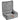 Dog Booster Car Seat Pet Car Seat for Small Medium Dog up to 40 lbs Gray