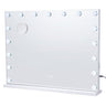 Hollywood Vanity Mirror With Lights w/ USB Type C Desktop Wallmount 23.6in