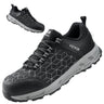 Steel Toe Shoes for Men US Size 8.5 Wide Athletic Work Shoe Sneakers Black