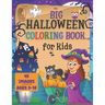 Halloween Coloring Book for Kids: the Big Collection of 45 Coloring Pages for Boys and Girls ages 3-10. Cute Spooky Images as Jack-O-Lanterns, Funny M