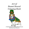 Art of Basset Hound Coloring Book: A Coloring Book for Dog Lovers
