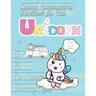 Unicorn Cursive Handwriting Workbook for Kids: italics beautiful handwriting for children Awesome Present for Children to develop thier skills