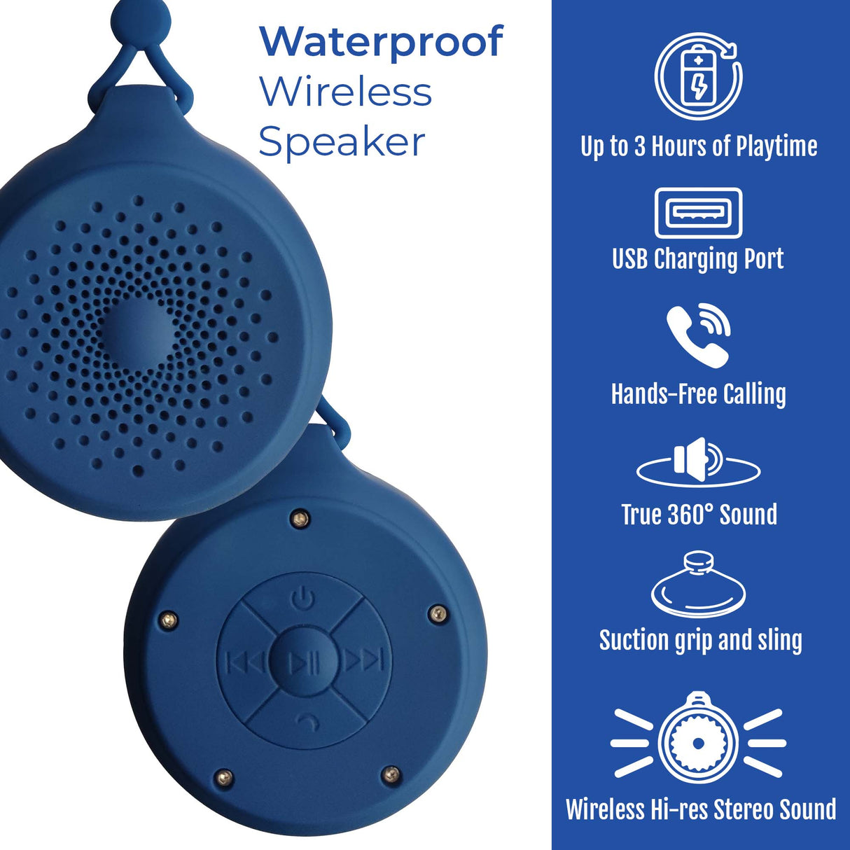 Pursonic Waterproof Wireless Speaker by Pursonic