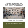 Student Workbook for From the Mixed-up Files of Mrs. Basil E. Frankweiler: Lessons on Demand