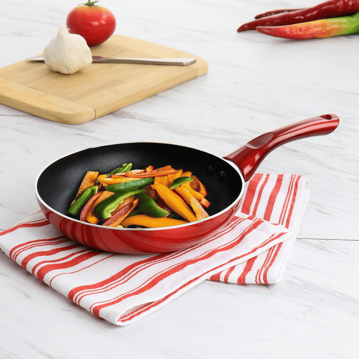 Better Chef 10-Inch Heavy-Gauge Aluminum Non-Stick Fry Pan by Jupiter Gear Home