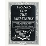Franks For The Memories