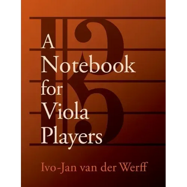 A Notebook for Viola Players