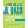 Johann Sebastian Bach: 15 Two-Part Inventions for Solo Guitar