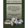 Rubert Hermanos, Inc V People of Puerto Rico U.S. Supreme Court Transcript of Record with Supporting Pleadings
