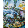 Under The Sea: Fishes, Turtle, Seaweed, Artwork, Painting, Story book,