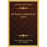 On Purity in Musical Art (1877)