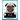 Pug Coloring Book: A Dog Fun and Beautiful Pages for Stress Relieving Unique Design