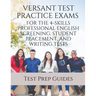 Versant Test Practice Exams for the 4-Skills Professional English Screening, Student Placement, and Writing Tests with Answers and Free mp3s