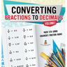Converting Fractions to Decimals Volume I - Math 5th Grade Children's Fraction Books